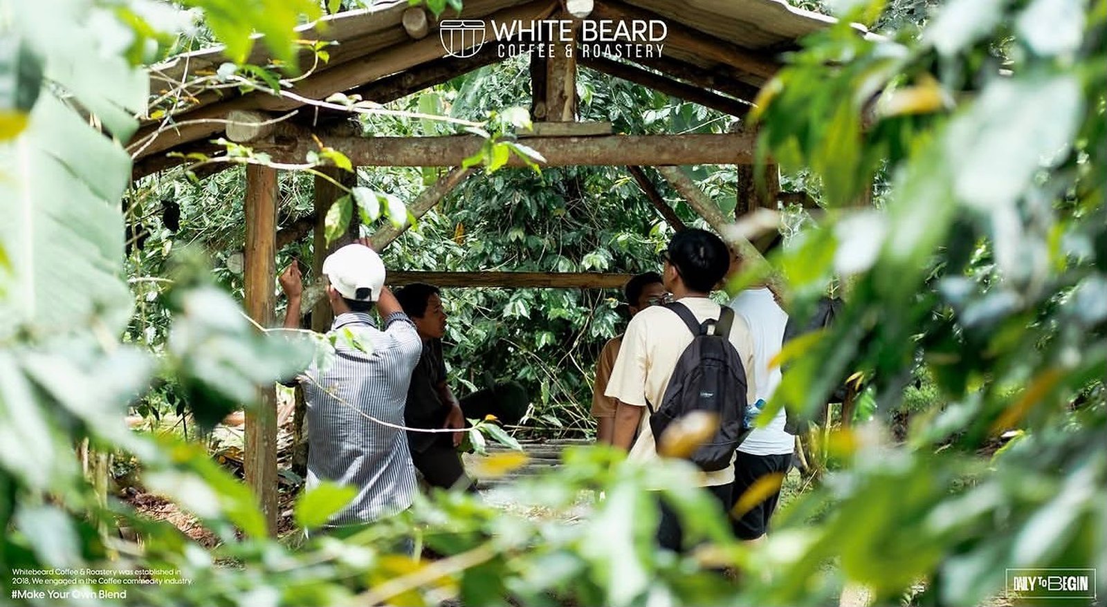 Tim White Beard mengunjungi area kebun dan origin kopi.